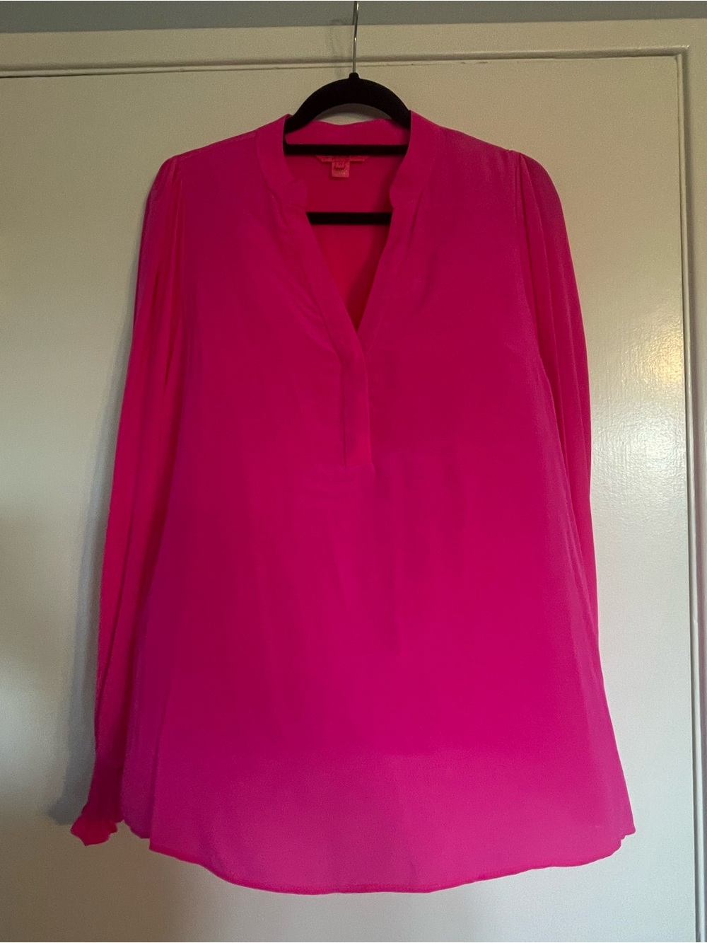 Lilly Pulitzer Pink Long Sleeve Blouse